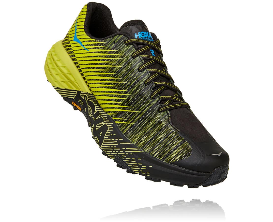 Pantofi Alergare Trail Hoka One One Evo Speedgoat Dama - / Negrii | Romania GQCE24596